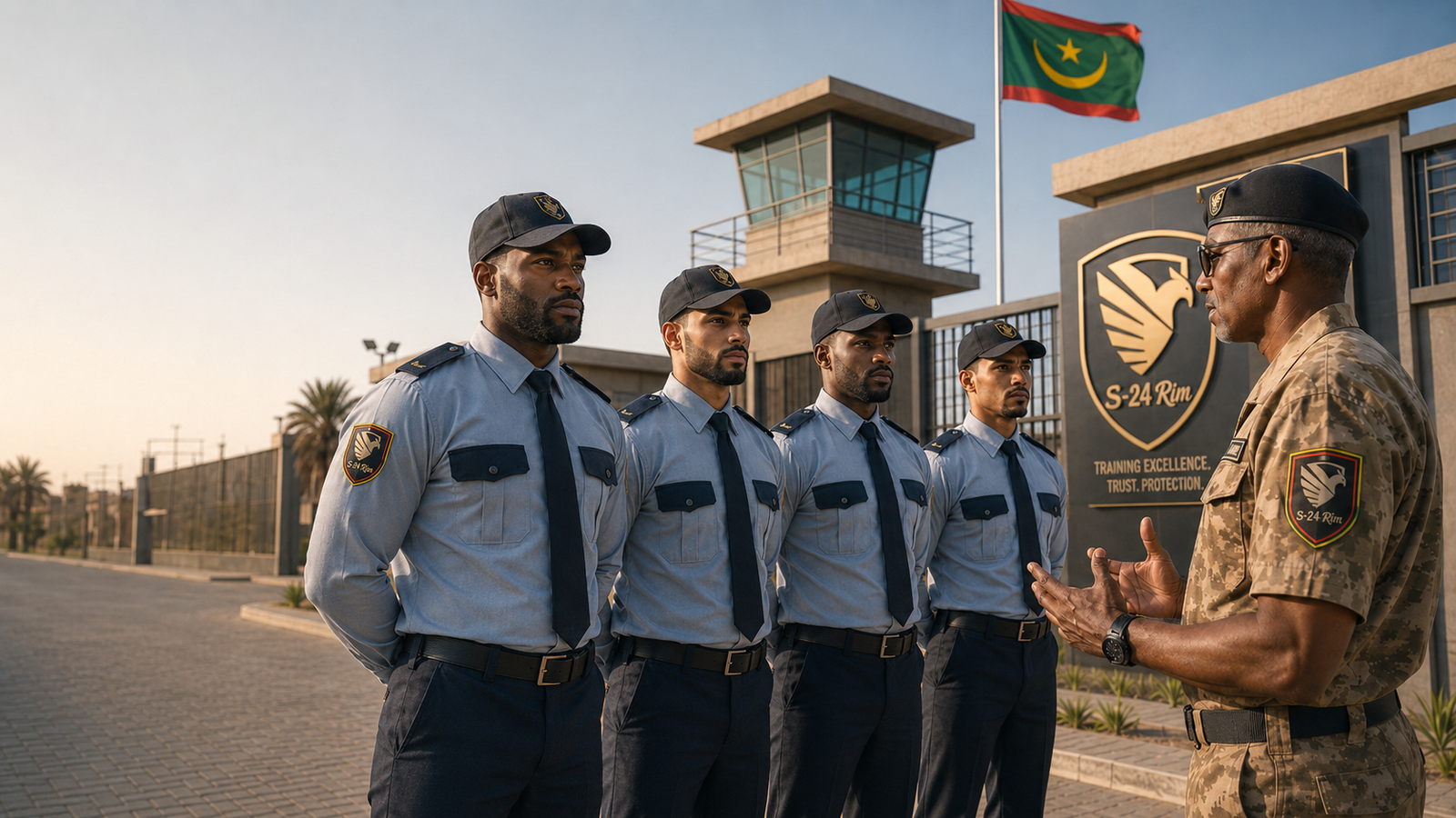 Agents Security-24 Rim formés par d’anciens militaires